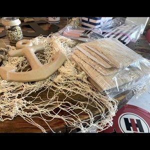 Anchor & netting decor
